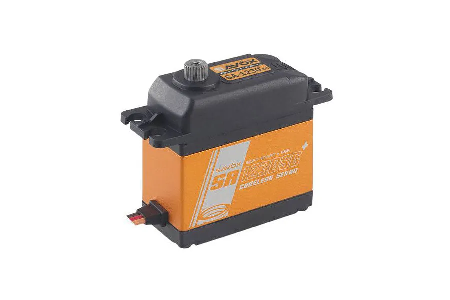 Savox Orange Aluminium SA-1256TG Plus Standard 36kg 6V Coreless Metal Geared Servo image 96021