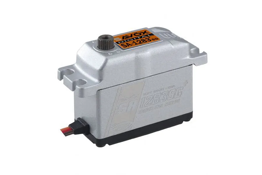 Savox Silver Aluminium SA-1256TG Plus Standard 30kg 6V Coreless Metal Geared Servo image 96023