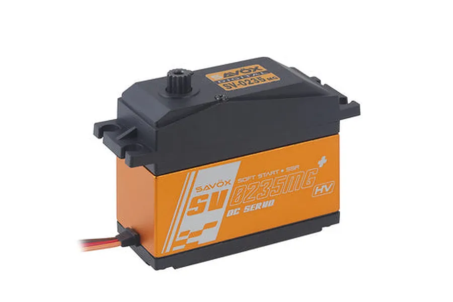 Savox Aluminium SV-0235MG Plus 1/5 35kg 7.4V Metal Geared Servo - Orange image 96047