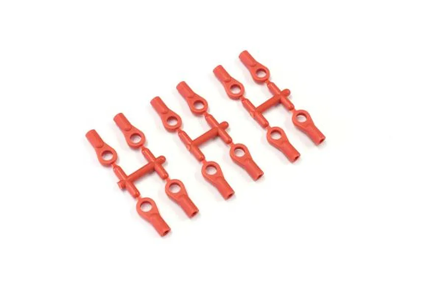 Kyosho Red 5.8mm Rod Ends 12Pcs image 96061