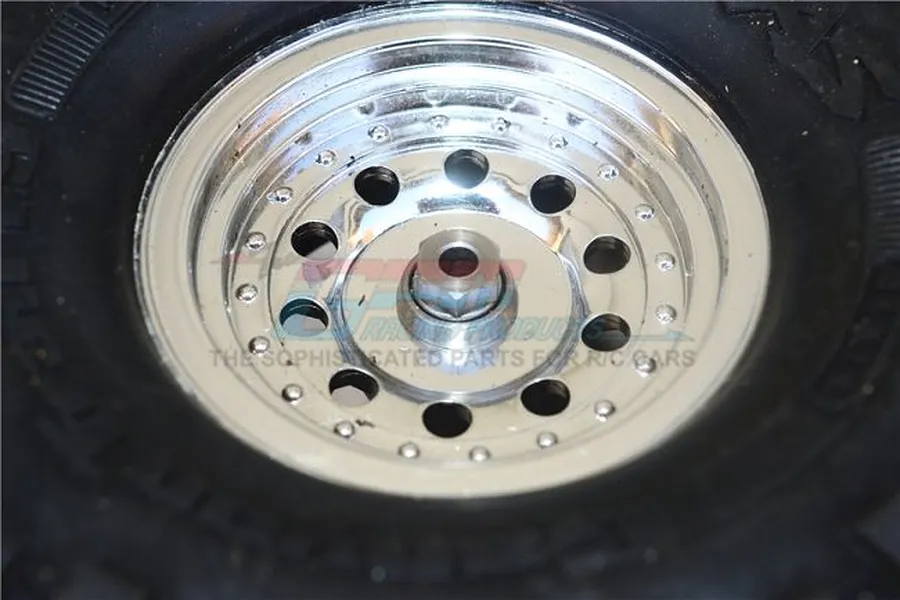 GPM High Mass Brass 12mm (9mm Off-Set) Wheel Hexes 4Pcs image 4