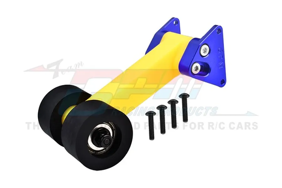 GPM 1/10 Blue Aluminium Adjustable Wheelie Bar image 1