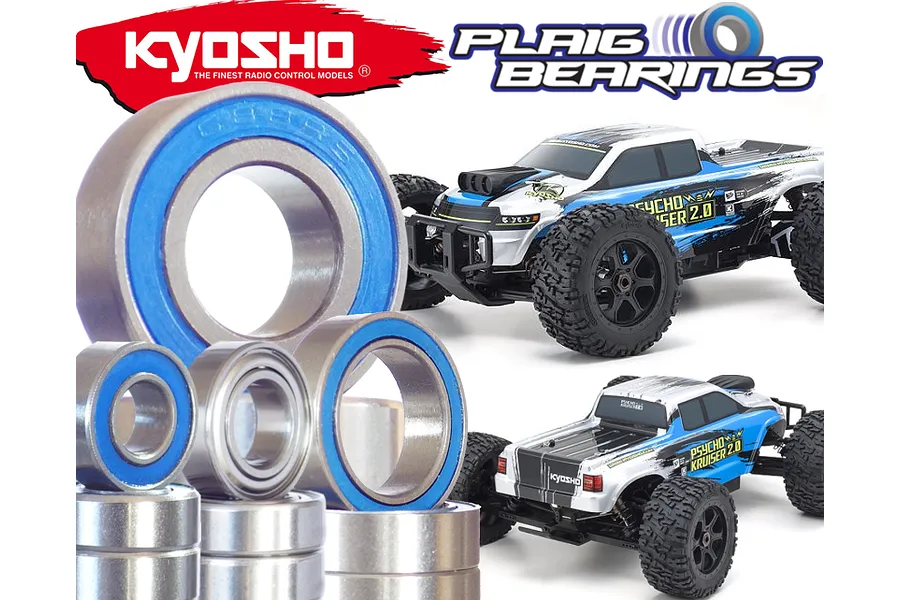 Plaig RC Kyosho 1/8 Psycho Kruiser 2.0 Standard Bearing Kit image 96162