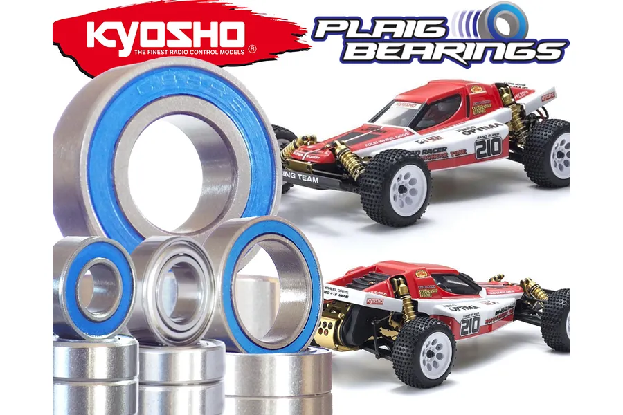 Plaig RC Kyosho Turbo Optima 4WD Standard Bearing Kit image 96182