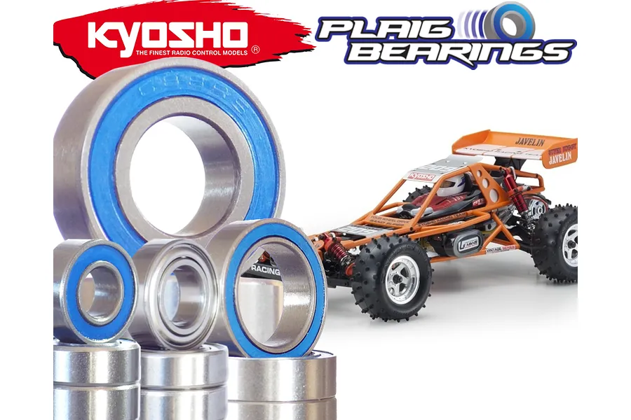 Plaig RC Kyosho 1/10 Javelin 4WD Standard Bearing Kit image 96184