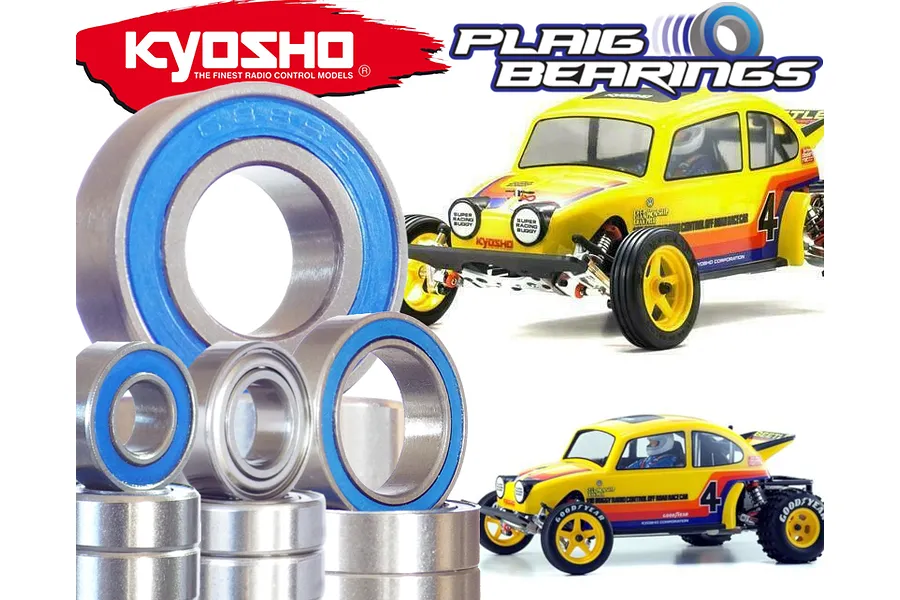 Plaig RC Kyosho 1/10 Beetle 2WD Standard Bearing Kit image 96188