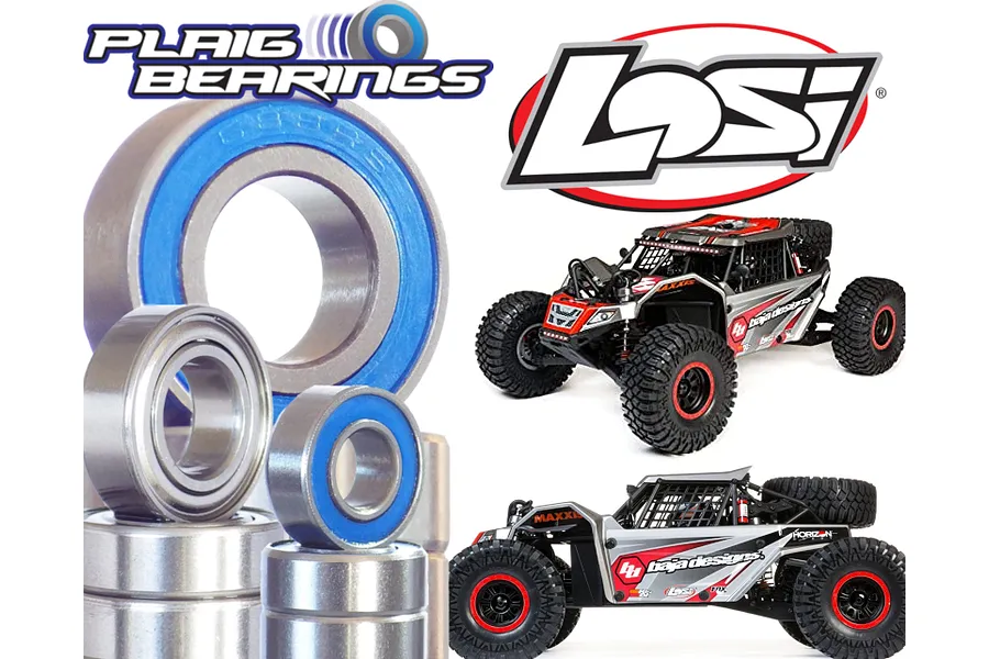 Plaig RC Losi 1/6 Super Rock Rey V2 Standard Bearing Kit image 96197