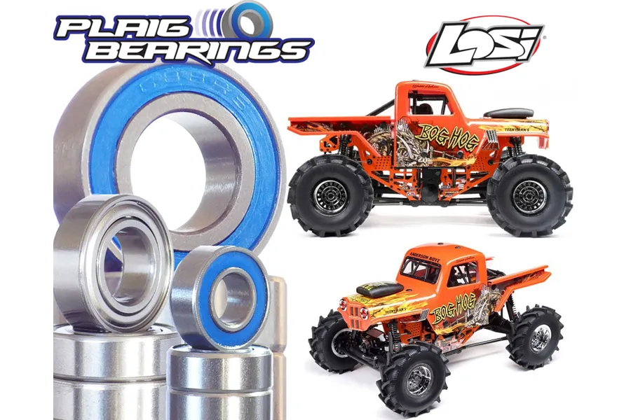 Plaig RC Losi 1/8 Bog Hog &amp;amp; King Sling Standard Bearing Kit image 96204