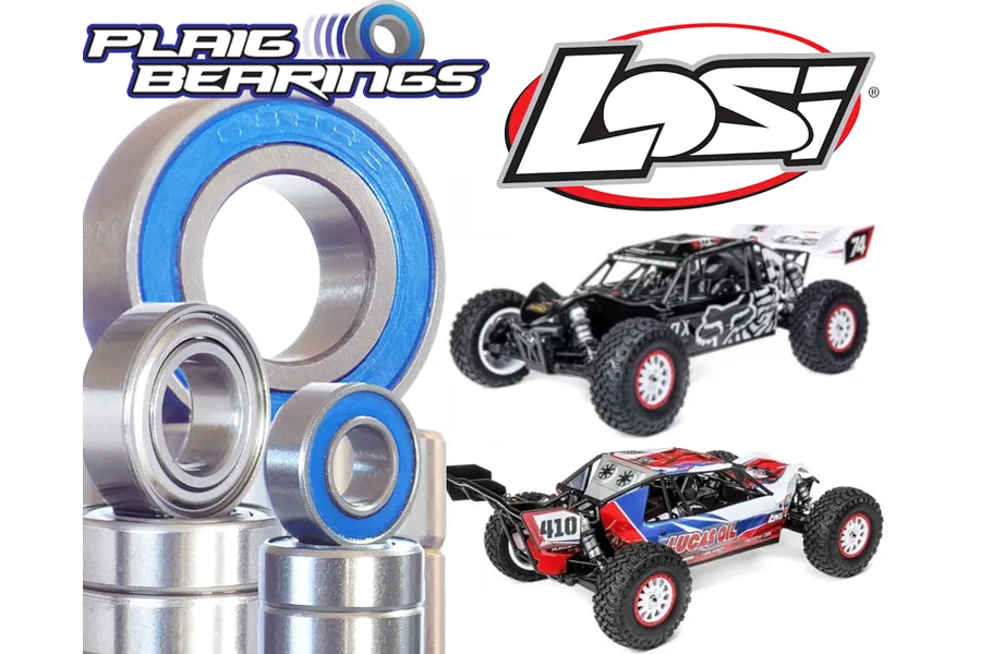 Plaig RC Losi 1/10 Tenacity DB Pro V2 Premium Bearing Kit image 96213