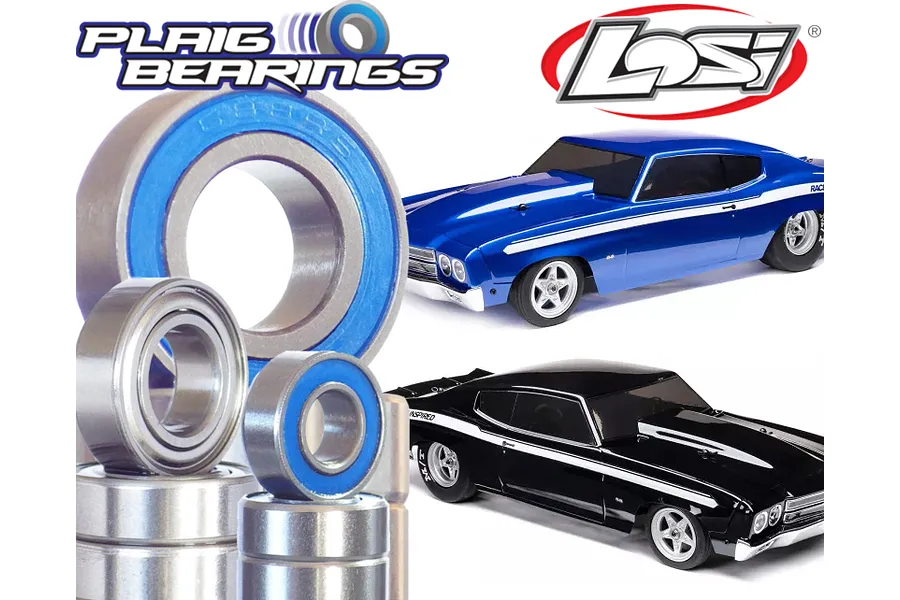 Plaig RC Losi 1/16 No Prep Drag Car Standard Bearing Kit image 96217