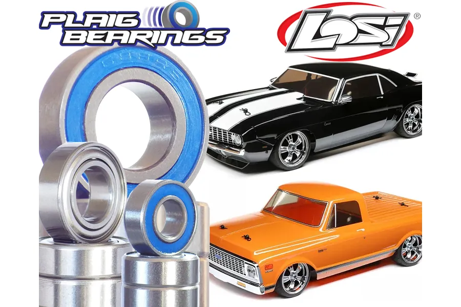 Plaig RC Losi 1/10 V100 Standard Bearing Kit image 96219