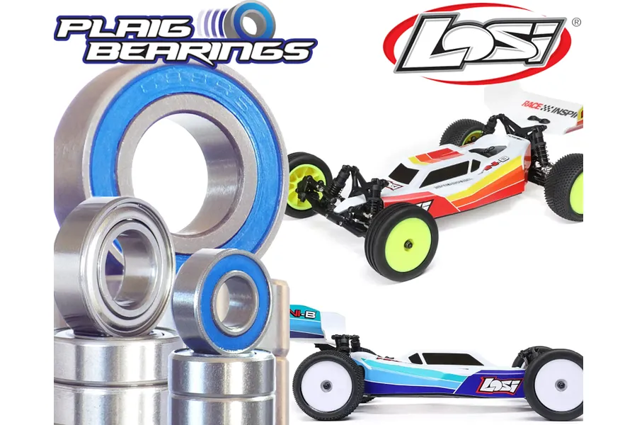Plaig RC Losi 1/16 Mini-B 2WD Standard Bearing Kit image 96220