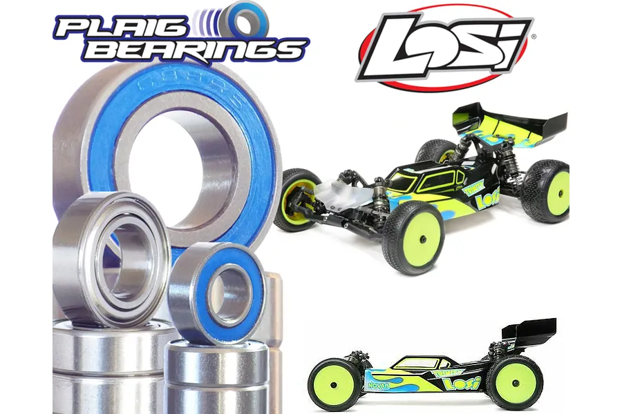Plaig RC TLR 1/10 22 5.0 DC Elite V2 Premium Bearing Kit image 1