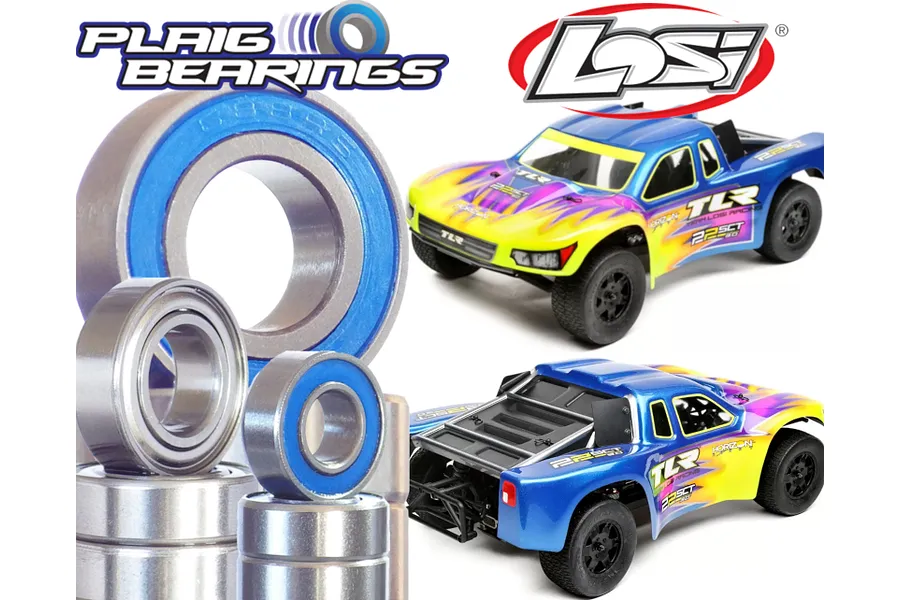 Plaig RC TLR 1/10 22 SCT 3.0 Standard Bearing Kit image 96236