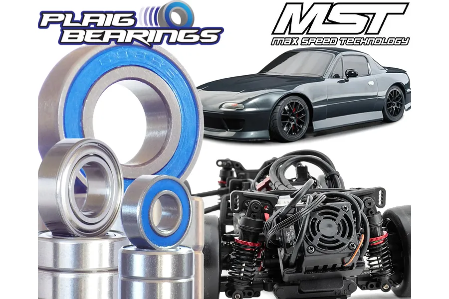 Plaig RC MST 1/10 RMX-M &amp;amp; RMX-M S Pro Standard Bearing Kit image 96255