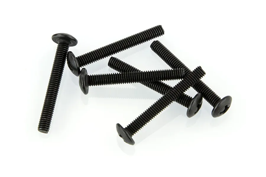 HSP 3x24mm Fine Thread Button Head Screws 6Pcs image 9628