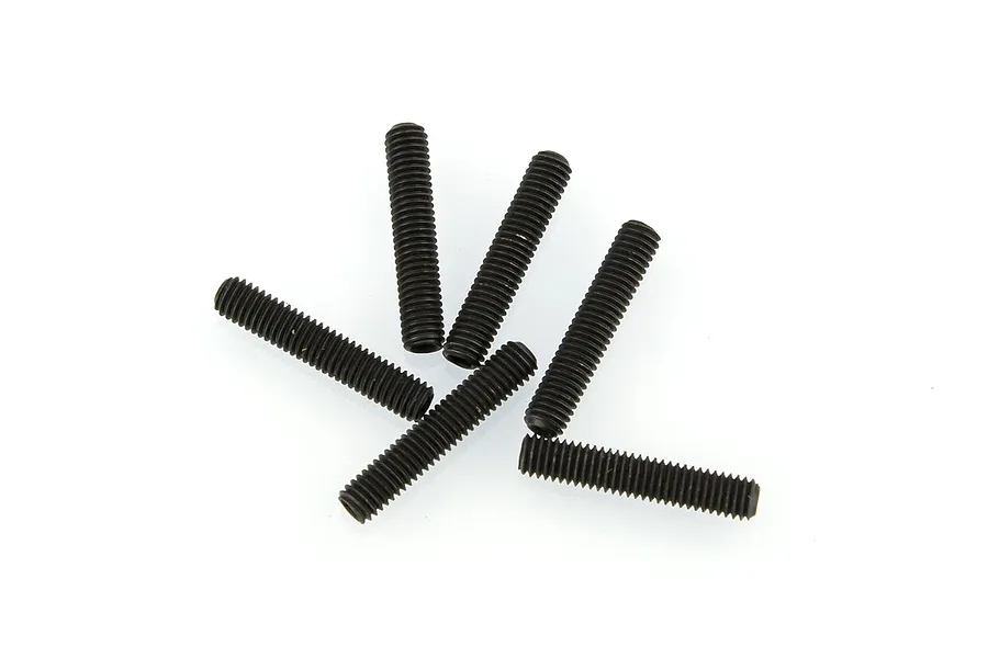 HSP 3x15mm Fine Thread Grub Screws 6Pcs image 9634