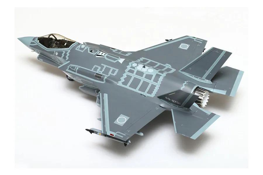 Tamiya 1/32 F-35A Fighter Scaled Plastic Model Kit w/ Australian Decals image 2