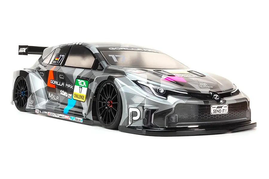 ZooRacing 1/10 190mm Gorilla Max FWD Unpainted Body Shell (0.7mm) image 96487