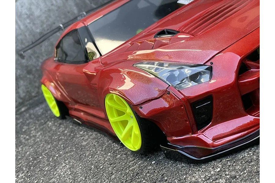 Pandora 1/10 Nissan GT-R R35 BLS / BN Sports Unpainted Body Shell - Clear image 7