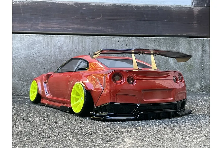 Pandora 1/10 Nissan GT-R R35 BLS / BN Sports Unpainted Body Shell - Clear image 8