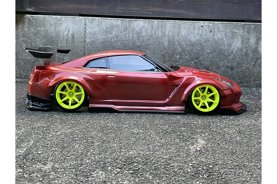 Pandora 1/10 Nissan GT-R R35 BLS / BN Sports Unpainted Body Shell - Clear image 18