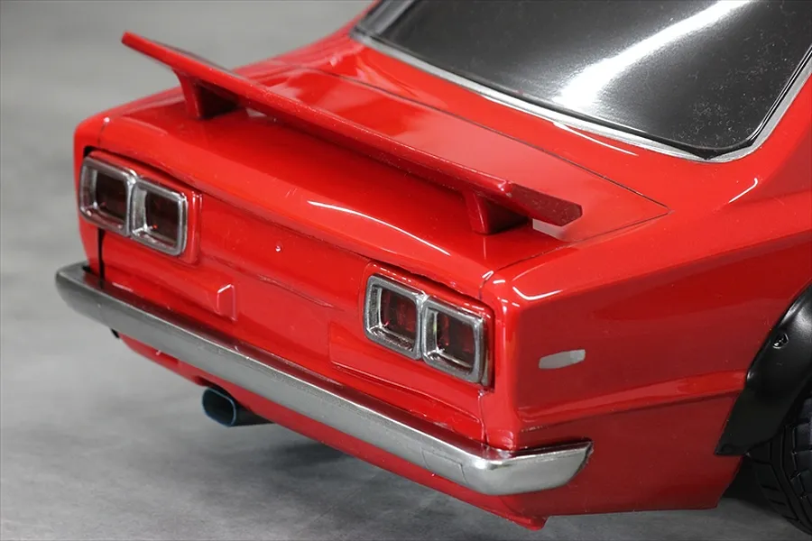 Pandora 1/10 Classic Style Rear Wing - Clear Unpainted image 96578