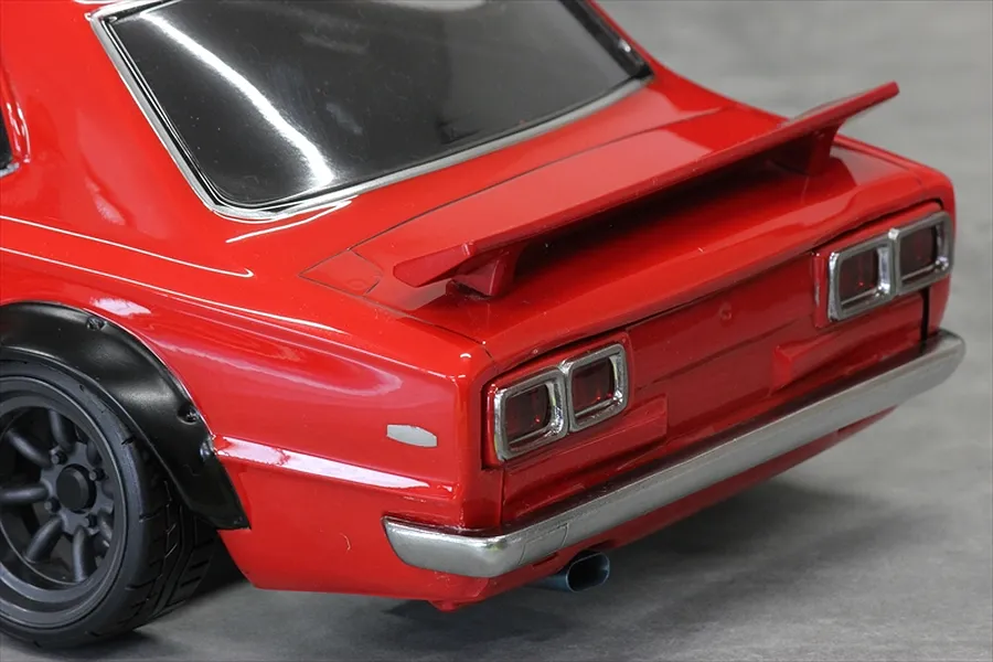 Pandora 1/10 Classic Style Rear Wing - Clear Unpainted image 96579