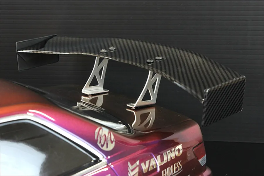 Pandora 1/10 Silver Aluminium Type-B Rear Wing Mount image 96587