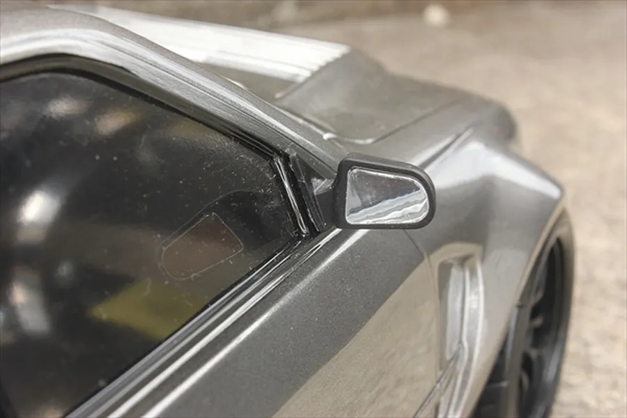 Pandora 1/10 Door Mirrors 2Pcs - Black Unpainted image 96630