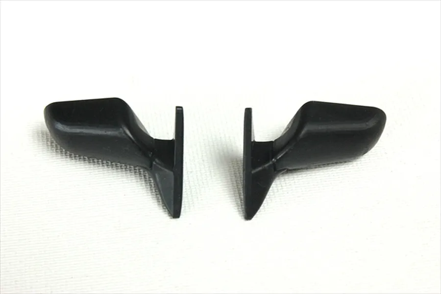 Pandora 1/10 Door Mirrors 2Pcs - Black Unpainted image 96633