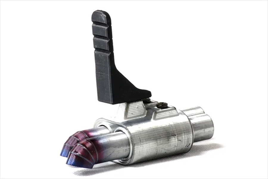Pandora 1/10 Dual Muffler - Black Unpainted image 5