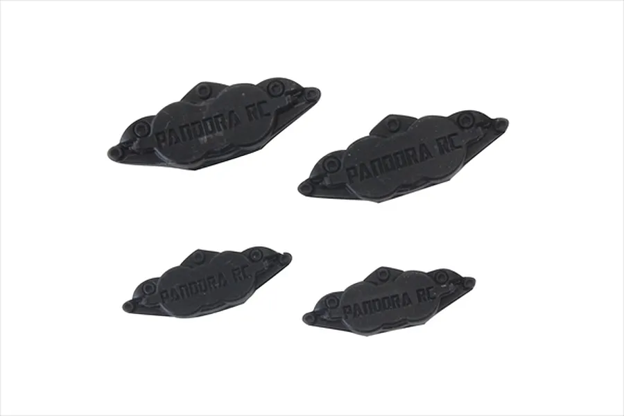Pandora 1/10 Calipers Set - Black Unpainted image 96667