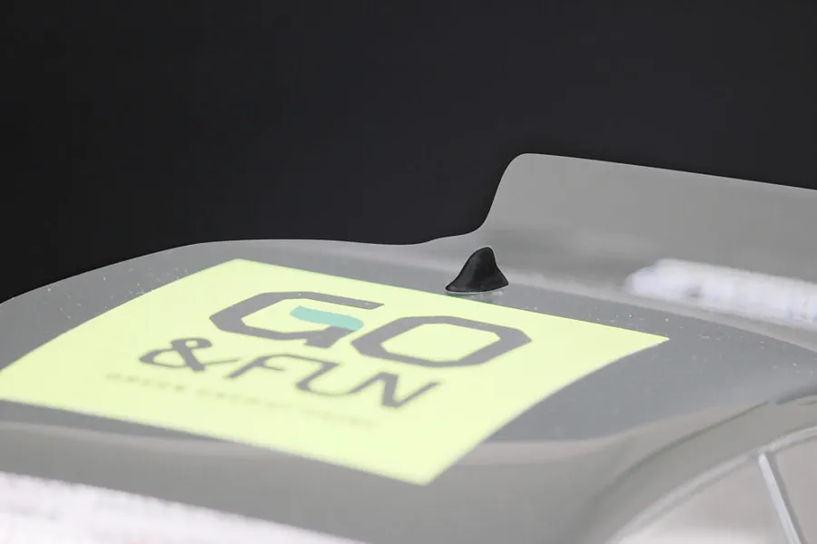 Pandora 1/10 Roof Antennas 2Pcs - Black Unpainted image 96718