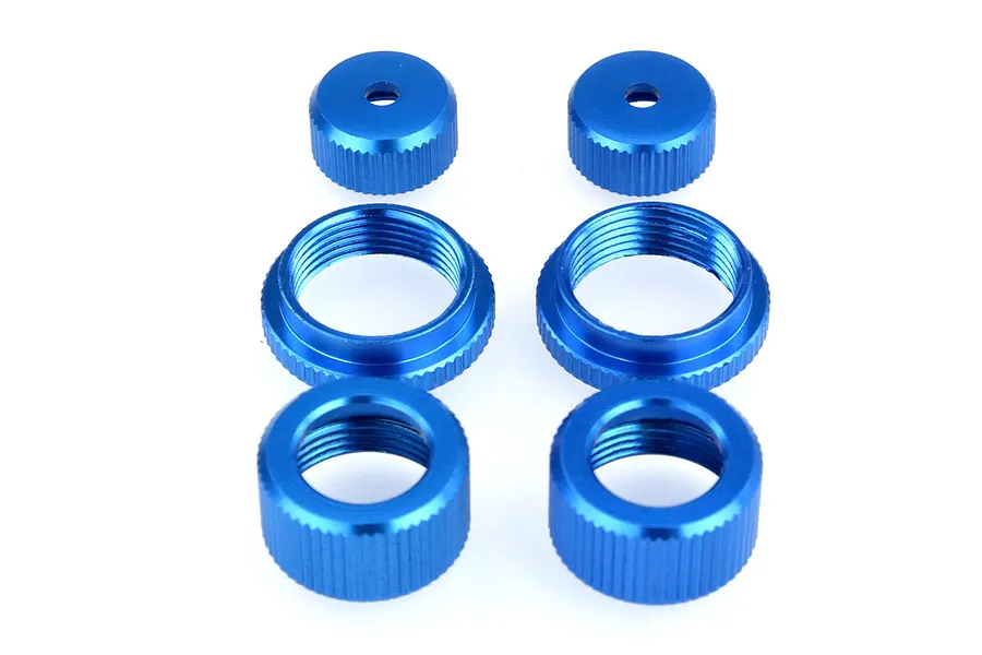 HSP Blue Aluminium Shock Cap Set image 9678