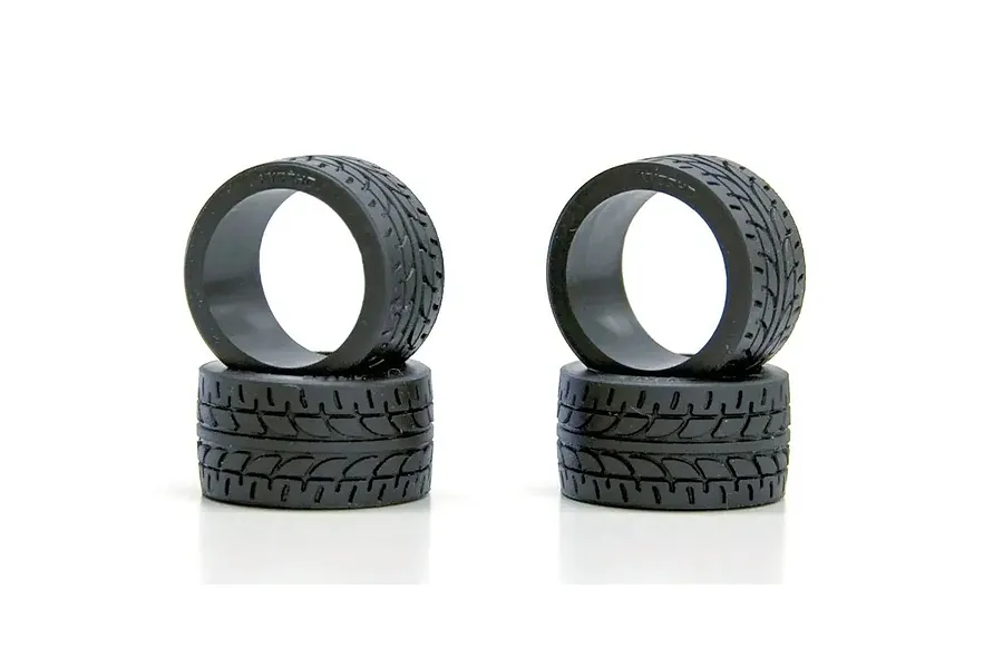 Kyosho Mini-Z 30 Radial Wide Racing Tyres 4Pcs image 96808