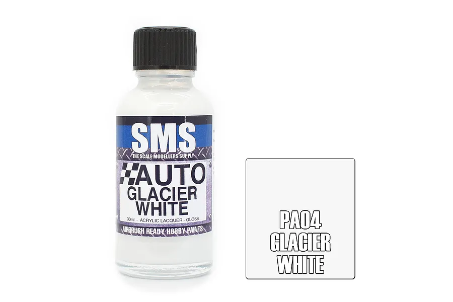 Scale Modellers Supply Auto Colour Glacier White 30ml image 96830