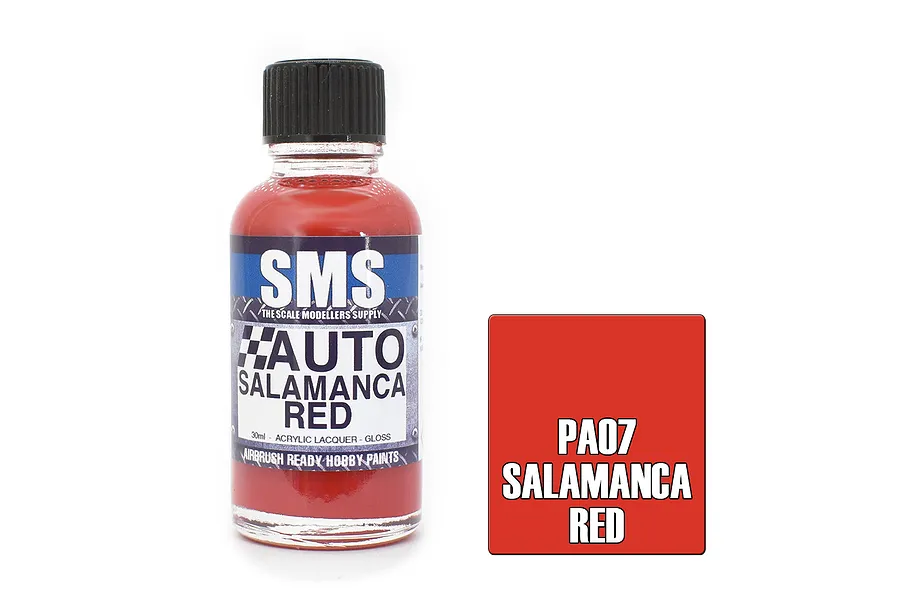 Scale Modellers Supply Auto Colour Salamanca Red 30ml image 96833