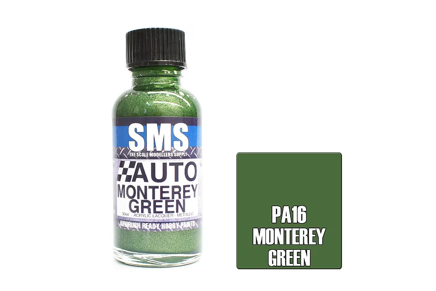 Scale Modellers Supply Auto Colour Monterey Green 30ml image 96842
