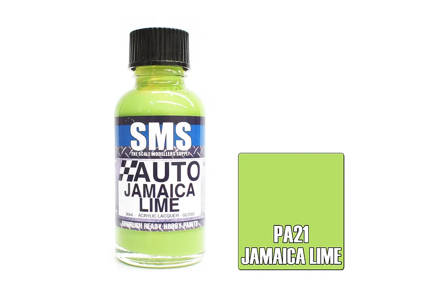 Scale Modellers Supply Auto Colour Jamaica Lime 30ml image 96847