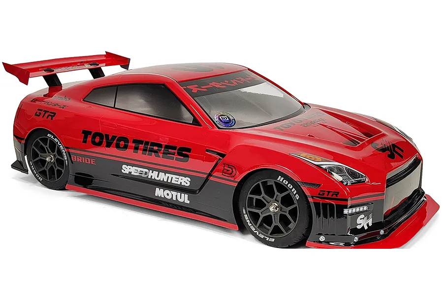 Bittydesign 1/8 GTR Unpainted Body Shell - Clear image 96959