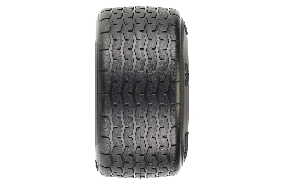 Pro-Line 1.9&amp;quot; VTA 31mm Rear Tyres on 8-Spoke Black Rims - Glued Wheels 2Pcs image 96967
