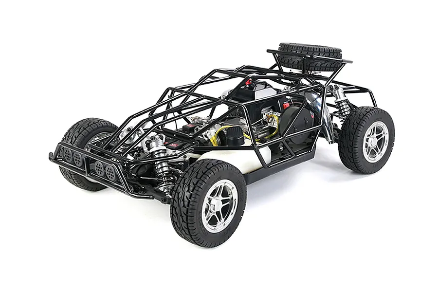 Rovan Steel Front Bumper - Black image 96982