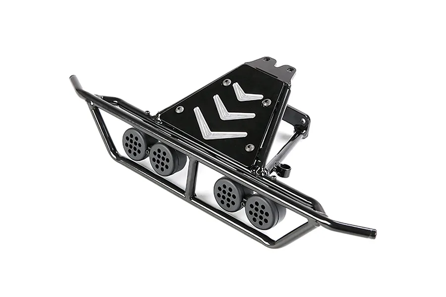 Rovan Steel Front Bumper - Black image 96991