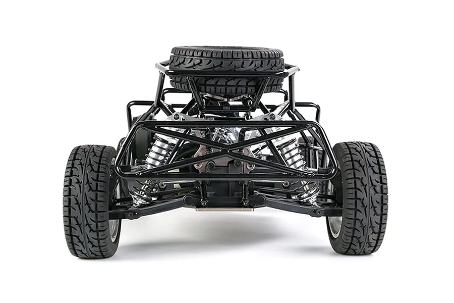 Rovan Steel Rear Bumper - Black image 97003