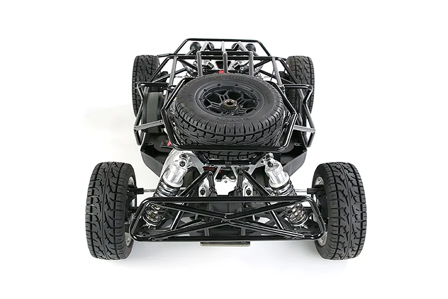 Rovan Steel Rear Bumper - Black image 97005