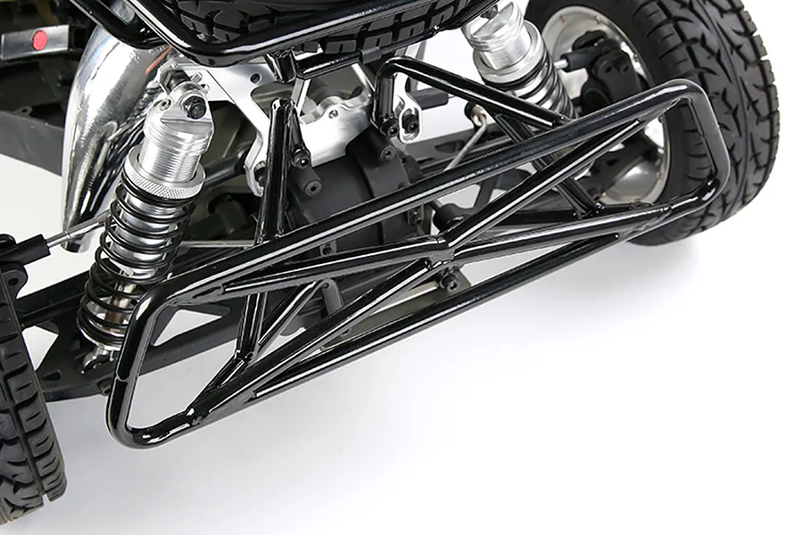 Rovan Steel Rear Bumper - Black image 97006