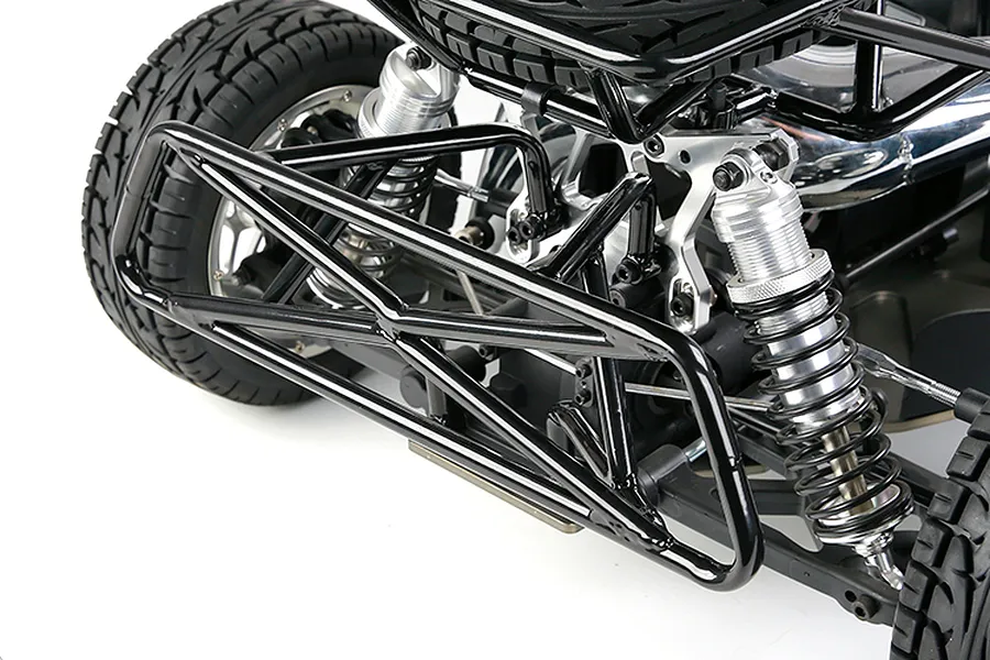 Rovan Steel Rear Bumper - Black image 97008
