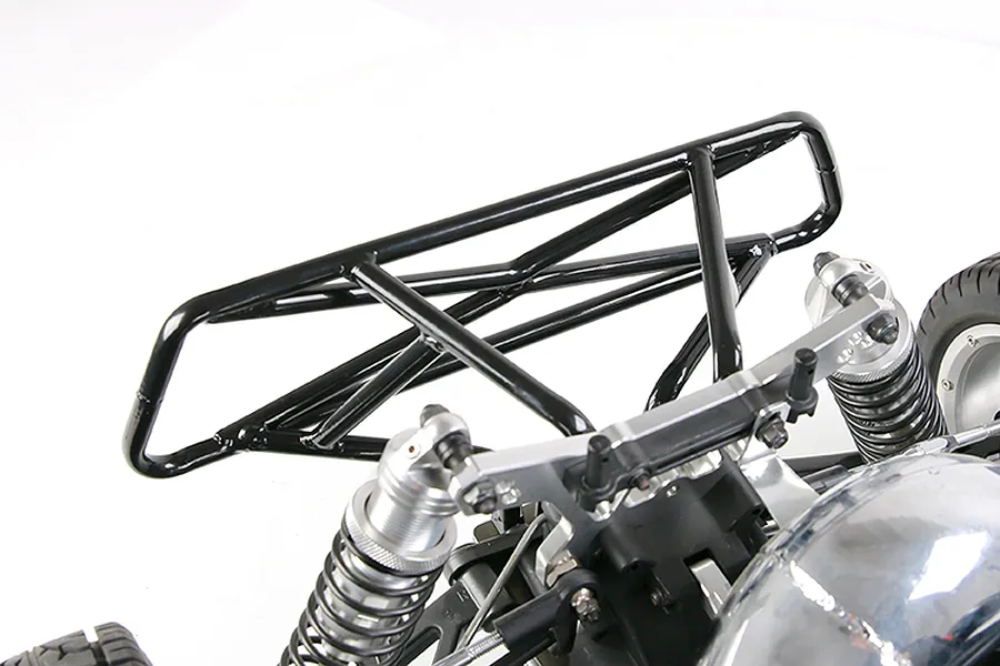 Rovan Steel Rear Bumper - Black image 97010