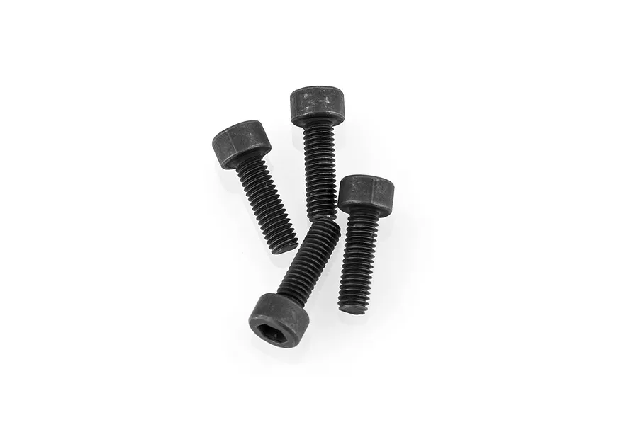 HSP 3x10mm Fine Thread Cap Head Screws 4Pcs image 9720